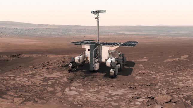 Imagen para el artículo titulado Suspendida la misión ExoMars: la ESA confirma que no mandará su rover a Marte con ayuda de Rusia