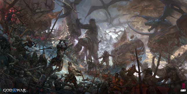 The Concept Art And Illustrations Behind God Of War Ragnarök