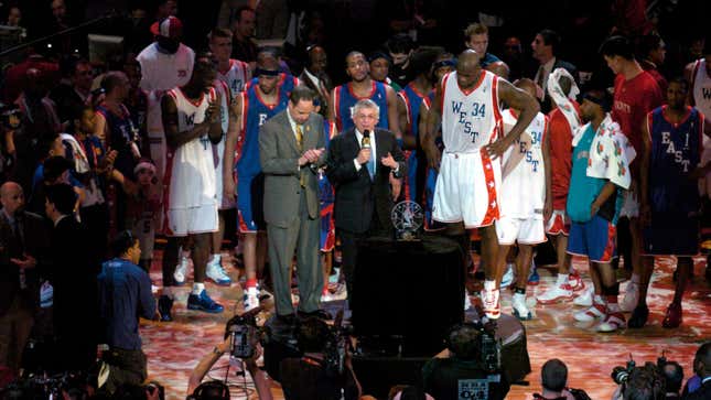 The NBA All-Star Game may go back to East vs. West