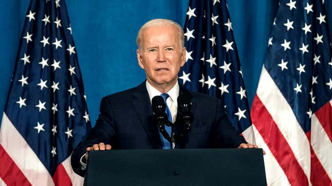 Image for article titled Biden Warns Americans That Ability To Even Pretend U.S. A Democracy At Stake