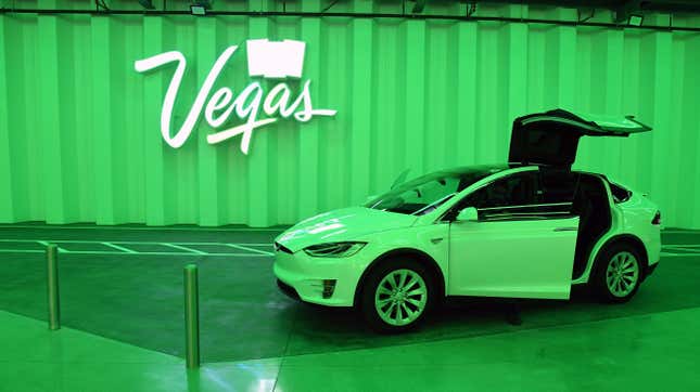 Image for article titled The Tesla Tunnel Driver Course Includes Advanced Reverse Driving For The Event Of A Failure