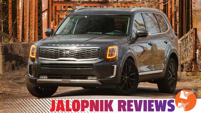 Image for article titled The Kia Telluride Makes This Look Easy