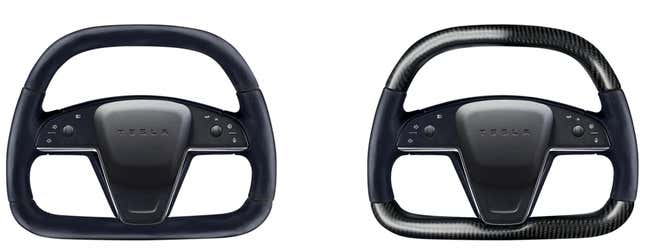 Image for article titled Someone Finally Fixed The Tesla Model S Yoke, But It Will Cost You