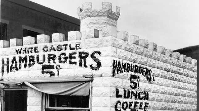 Image for article titled White Castle Wants to Help a White Castle That Was Never a White Castle