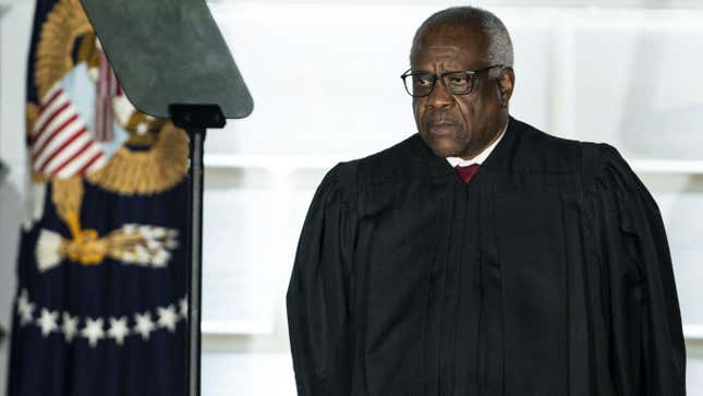 Image for article titled Here Are All The Times Clarence Thomas Proved That He Ain&#39;t Shit