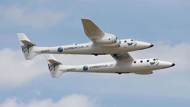 VMS Eve will carry one of the company’s spaceplanes between its twin fuselages, and launch it during flight.