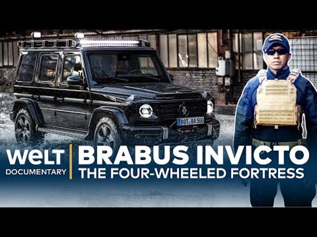 Brabus’ Armored Invicto G-Wagens Are Insanely Over-Engineered