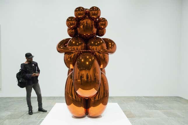 Balloon Venus (Orange) Jeff Koons