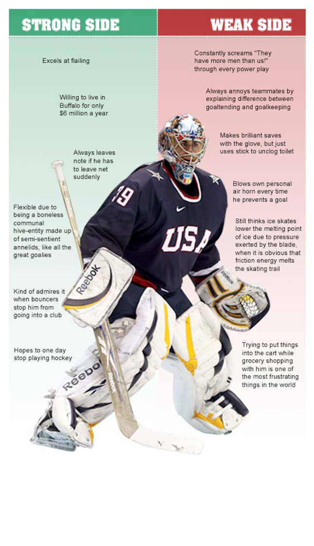 Image for article titled Ryan Miller