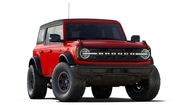 Image for article titled 2021 Ford Bronco Trim Levels And Option Packages Explained