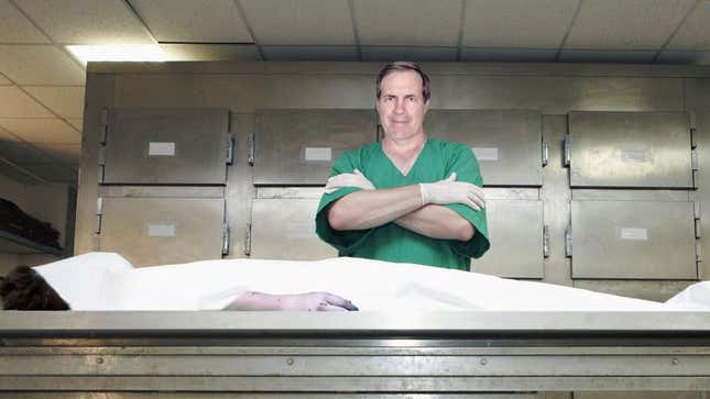 Image for article titled Bill Belichick Lauded For Volunteer Work At Local Morgue