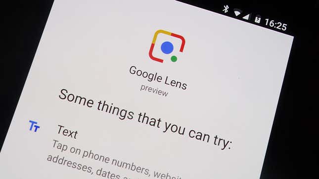 Image for article titled What Can Google Lens Actually Do for You Right Now