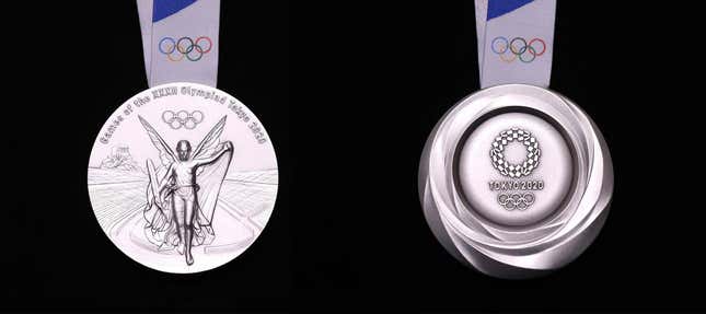 Imagen para el artículo titulado Así son las medallas de los Juegos Olímpicos de Tokio 2020 hechas de teléfonos reciclados