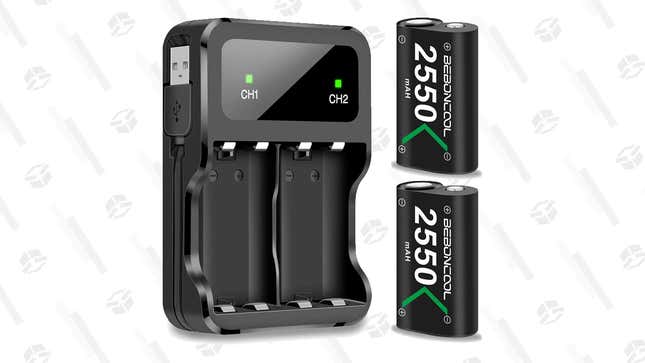 Beboncool Batteries for Xbox One (2-Pack) | $17 | Amazon