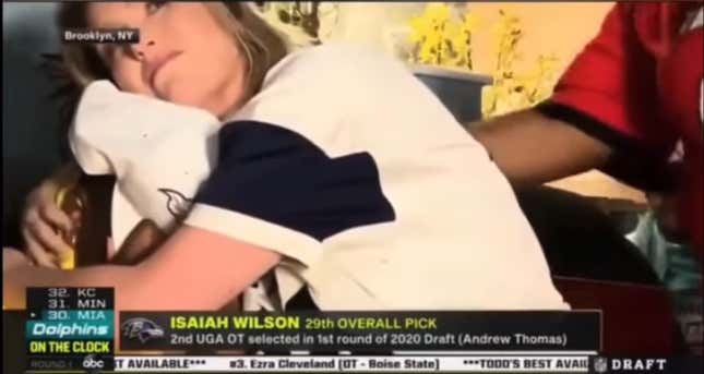 Image for article titled Isaiah Wilson's Mother Is All of Us, as Black Twitter Crowns Her the Real MVP of the 2020 NFL Draft
