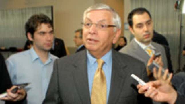Image for article titled Confused David Stern Thought Gilbert Arenas Was Where Toronto Raptors Played