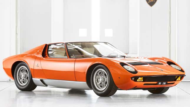Miura in 'The Italian Job' Found After Decades in Obscurity and Restored By Lamborghini
