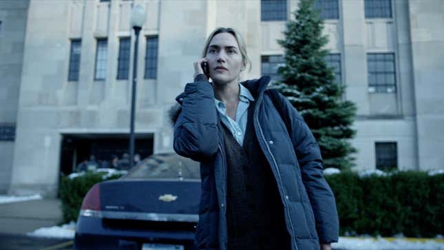 Actress Kate Winslet plays a CDC expert in the film Contagion (2011)