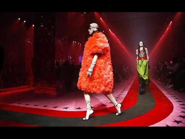 The Gucci Show Was Very Overwhelming