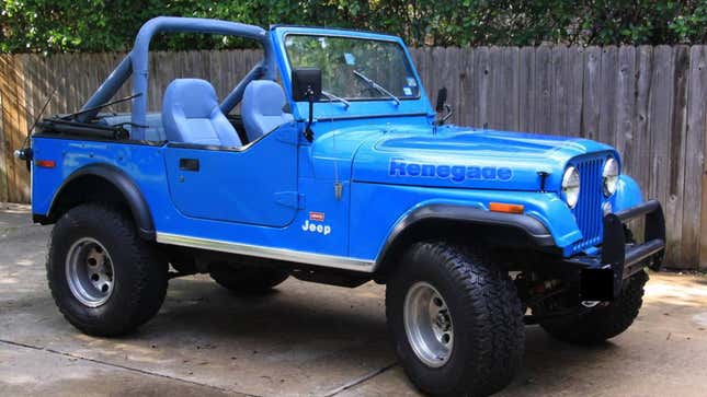 At $9,500, Could This 1976 Jeep CJ7 “Levi’s Edition” Be Your Blue Jean Queen?