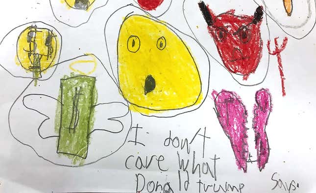 Photo via an elementary school teacher from Silver Springs, MD.