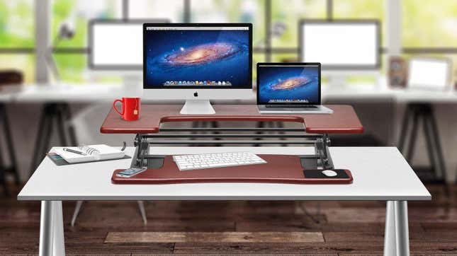 30% Off Halter Standing Desks | Amazon | Discount shown at checkout