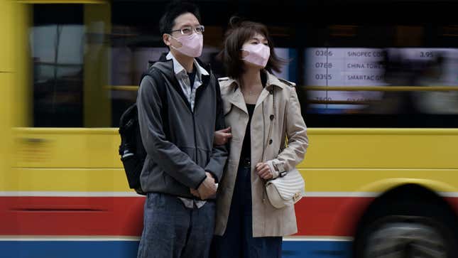 Imagen para el artículo titulado El coronavirus provoca un récord de divorcios entre parejas confinadas en una ciudad china