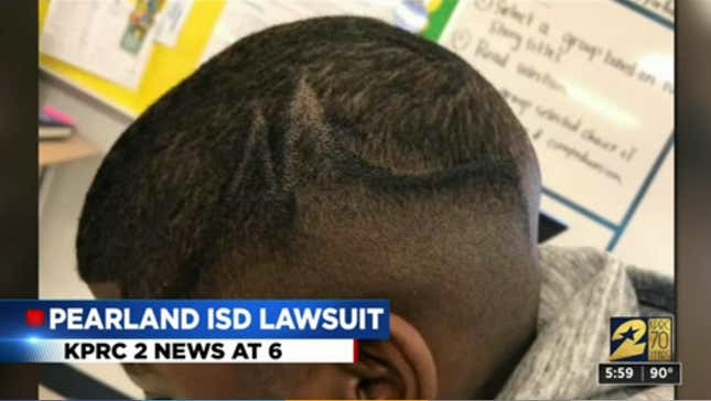 Image for article titled Texas School District Faces Lawsuit After Staffers Fill in Black Student’s Hair With a Sharpie: ‘That’s Assault’