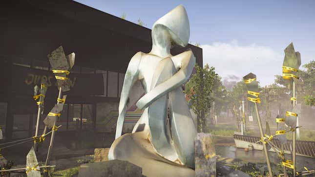 Image for article titled An Investigation Into Whether Two Statues In The Division 2 Appear To Be Having Sex