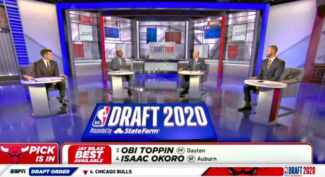 ESPN needs to keep this crew for future NBA Drafts