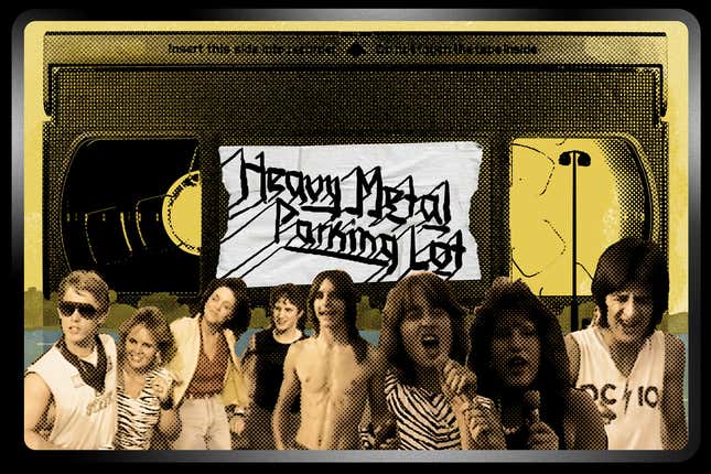 Image for article titled The Deranged True Story Of Heavy Metal Parking Lot, The Citizen Kane Of Wasted Teenage Metalness