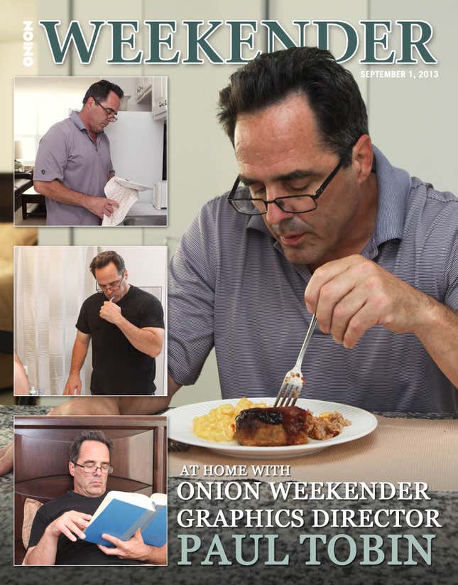 Image for article titled At Home With Onion Weekender Graphics Director Paul Tobin