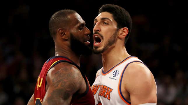 Image for article titled Enes Kanter Appears To Take Shot At LeBron James&#39;s China Comments, Says &quot;Freedom Is Not Free&quot;