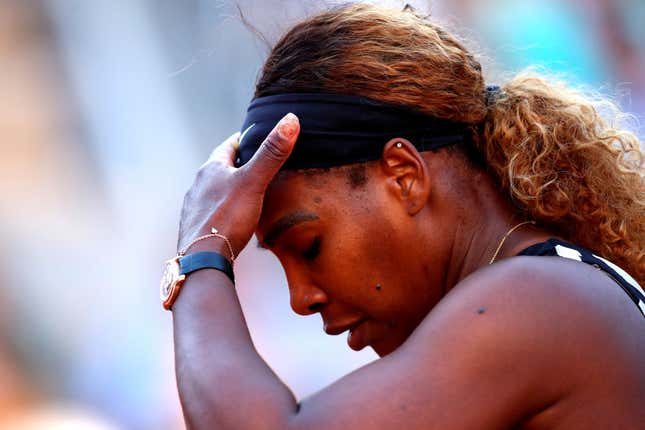 Image for article titled Serena Williams and Naomi Osaka Eliminated from French Open