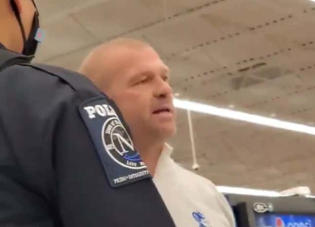 Image for article titled Anti-Masker Claims He&#39;s Being Kicked Out of NC Walmart &#39;Because I&#39;m White&#39;