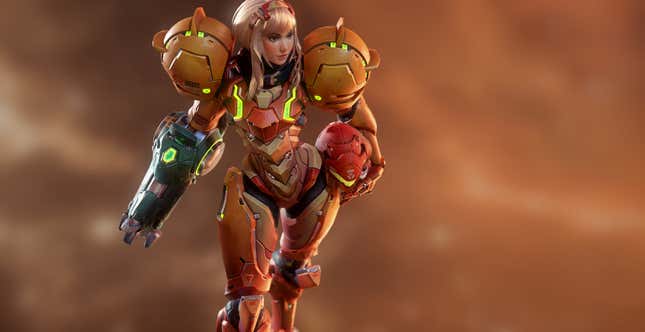 Image for article titled A Slightly Different Take On Metroid&#39;s Samus Aran