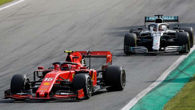 Image for article titled Charles Leclerc Gets Two In A Row With A Win At Monza