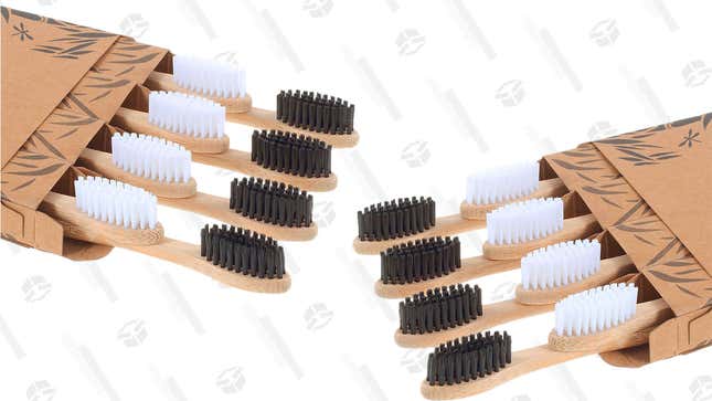 Bamboo Toothbrush 8 Pack | $6 | Amazon | Use code 50HL1RFK at checkout 