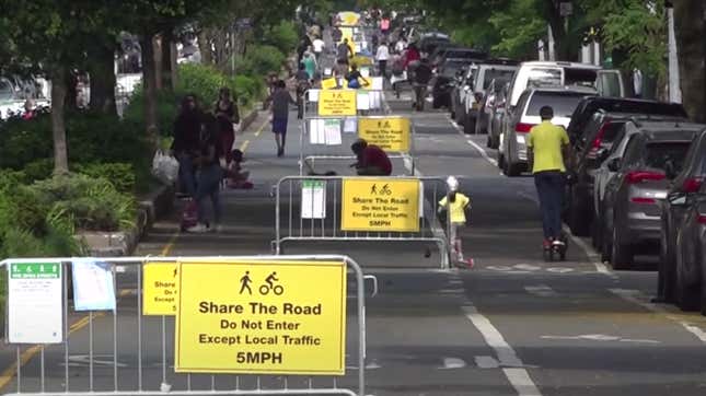 New York City's Coronavirus Street Closures Have Been A Salve
