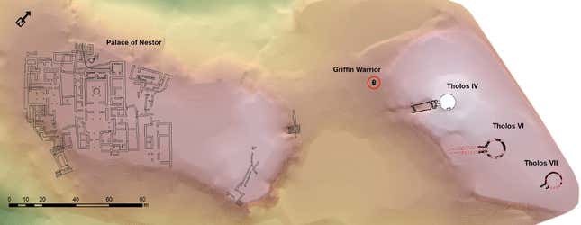 Imagen para el artículo titulado Encuentran dos tumbas griegas de 3.500 años cuyas paredes estuvieron completamente forradas de oro