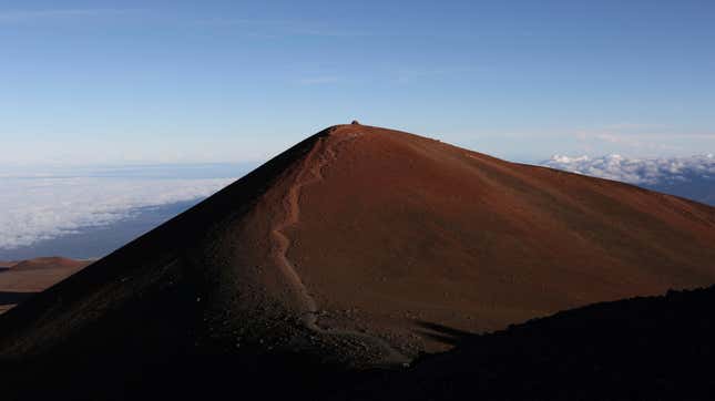Mauna Kea, the contested site for the Thirty Meter Telescope.