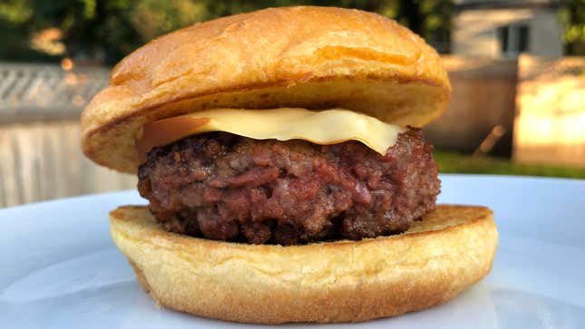 Image for article titled What if we blended a Beyond Burger... with beef?
