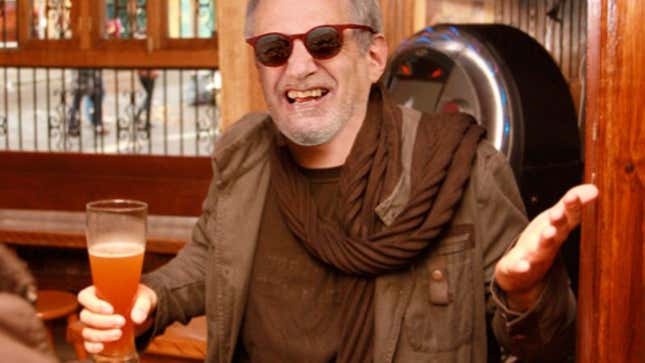 Fagen tries to convince colleagues that Steely Dan doesn't "suck hard."