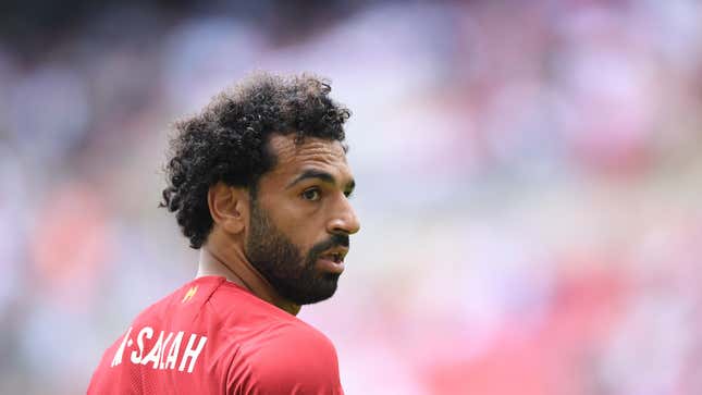 Image for article titled British Man Arrested For Racist Tweet About Mohamed Salah