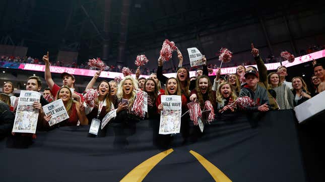Image for article titled Alabama Wants Students To Exchange Their Privacy For College Football Playoff Tickets