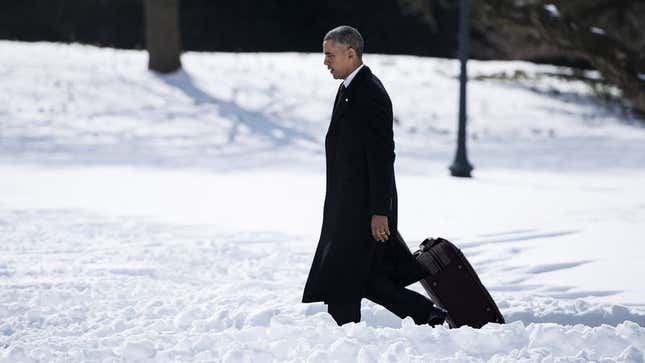 Image for article titled Obama Resigns From Presidency After Michelle Lands Dream Job In Seattle