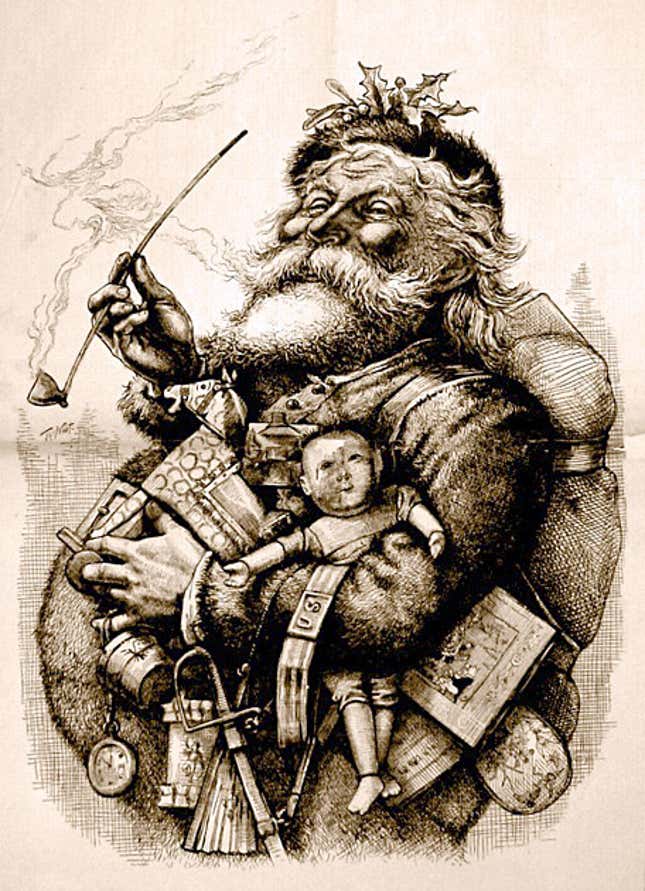 Imagen para el artículo titulado La alucinante historia de una herida de guerra que terminó con millones de niños creyendo en Santa Claus