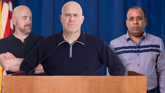 Image for article titled Nation’s Bald Citizens Band Together To Demand Their Heads Stop Being Used As Bongos