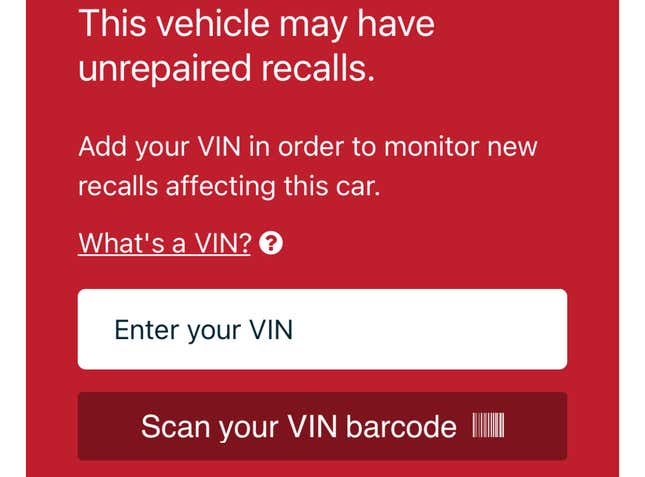 Image for article titled What To Do if You Think Your Car Is Under a Recall: 2023