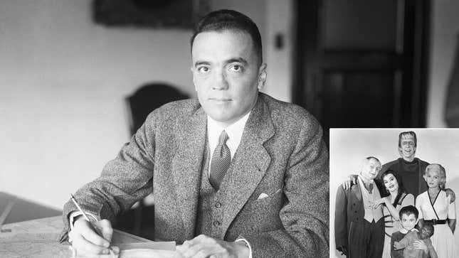 Image for article titled FBI Declassifies J. Edgar Hoover’s Extensive File On The Munster Family